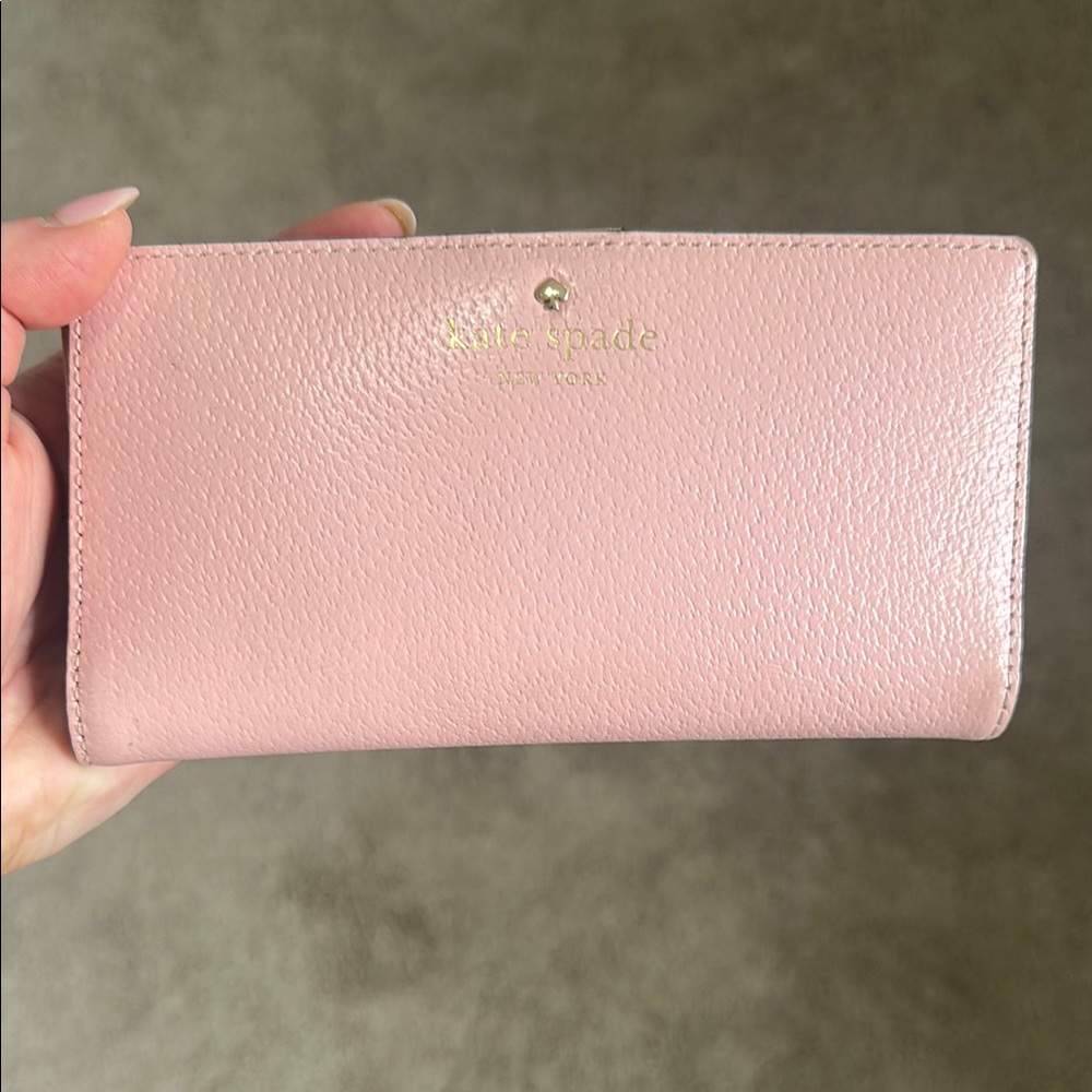 Kate Spade Pink Leather Wallet